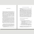 Links: "INTRODUZIONE" als Überschrift. Rechte Seite: "STRUTTURA E CONTENUTO DEI LIBRI I-II" als Überschrift. Text in italienischer Sprache.