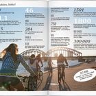 Zahlen, bitte! 0 Sperrstunden pro Tag, 1,1 Mio. ausländische Besucher, 46 % Führungspositionen von Frauen besetzt. Vier Radfahrer.