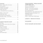 Links stehen Themen wie "RECOVERY & ATMUNG" und "MINDSET". Rechts "SOZIALE KONTAKTE" und "LONGEVITY". Seitenzahlen sind dabei.