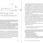 KAPITEL 1: Dialog mit der Endlichkeit. Vögel fliegen über das Kapitel, das Lebensthemen anspricht.