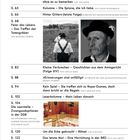 S. 58 Aus dem Nichts, S. 65 Kolumne, S. 66 Hinter Gittern, S. 68 Feier des Lebens. Schwarz-weiß Foto von Männern am Feldweg.