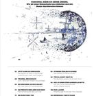 NEUE SERIE: MANCHMAL WÄRE ICH GERNE ANDERS. Eine detaillierte blau-weiße Illustration mit Windmühlen und Szenen im Freien.