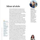**Editorial: Mirar al cielo**

Text über Sternbeobachtung und den Camino de Santiago. Rechtes Bild zeigt Menschen; daneben Text über den Film *Rondallas*.