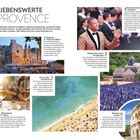 LIEBENSWERTE PROVENCE: Beschreibung von Architektur, Weinbergen, Küche, Kunst. Bilder von Stränden, Lavendelfelder, Arenen.