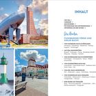 Inhalt: Top Ten, Vorwort, Quickfinder, Piktogramme, Routen. Bilder: U-Boot-Denkmal, grüner Leuchtturm, historisches Gebäude.