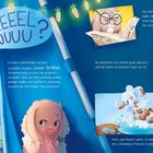 "Knuddeeeeeeell, wo bist duuuu? Ich muss unknuddeliger werden", beschließt Knuddel. Illustration mit Tieren und Text.