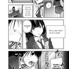 Eine Schülerin in Panik: Nachricht auf Smartphone, "Ich lass mich nicht unwürdig umbringen." Sie rennt und drückt Fahrstuhlknöpfe.