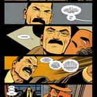 Dialoge über Pläne, ein Duplikat, Vorlage und Fehler. Ein Mann mit Hut hält eine Maske in einer Zeichnung.