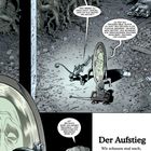 „Der Aufstieg: Wir schauen mal nach, was in letzter Zeit im Ratsbüro los war.“ Illustration mit einem Affen vor einem Spiegel.