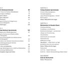 Kapitel 3 bis 6 und Nachwort mit Themen zu Augenerkrankungen, Augenpflege und Notfallbehandlungen sowie Seitenzahlen.