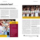 **Wo steht das deutsche Team?**

Die Überschrift und ein längerer Bericht über das deutsche Handballteam. Es gibt ein Teamfoto und ein Bild vom Spiel.