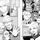 Ein Manga-Comic mit Dialogen: „KLA-CK“, „LANGE NICHT GESEHEN, WAS, HOKUTO?“, „… FILMFIGUREN …“, „MONSTER“, „… ZOMBIES.“