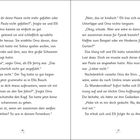 Seite mit zwei Spalten Text über ein Gespräch zwischen Elli und ihrer Oma. Thema sind persönliche Erlebnisse und Pläne.
