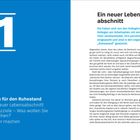 01. Ihr Geldplan für den Ruhestand: Ein neuer Lebensabschnitt, Finanzziele, Selber machen. Ein neuer Lebensabschnitt.