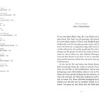 Links: Liste von Autoren und Buchtiteln mit Seitenzahlen. Rechts: "Ewald Arenz - Eine Urlaubsliebe", Beginn einer Erzählung.