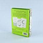 Grüner Karton mit Text: "Zum Ausmalen, Betrachten und Inspirieren!" Enthält 30 Karten, Motive und Affirmationen.