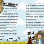 Text: "HÄTTE ICH BLOSS DIE TREPPE GENOMMEN!", "TARZAN!", "WIE HEISST DER?", "MIST?", "WUFF WUFF", "TOLL!", "PFFF", "GELL?"
Ein Comic mit einem Hund, einem Meerschweinchen und zwei Kindern.