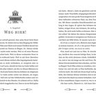 3. Kapitel: Weg hier! Darunter steht ein langer Text über Finn und Nika. Unten sind die Seitenzahlen 30 und 31.