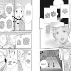 Mehrere Figuren führen ein intensives Gespräch. Ein Schloss ist unten abgebildet und zwei Figuren wirken nachdenklich.