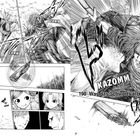 198_Was das Schwert verbunden hat. KAZOMM, ZAMM: Dynamische Manga-Szene mit Kämpfern und ihrem Schwert im Einsatz.