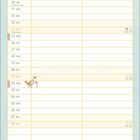 Kalenderseite für Februar mit Feiertagen und einem Hasen in Herzform aus Blumen, daneben der Text "So sehr hab ich dich lieb!".