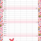 Kalender für Februar. Tage markiert: Rosenmontag (8.), Fastnacht (9.), Aschermittwoch (10.), Valentinstag (14.). Minions und Herzen.