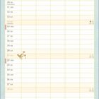 Kalenderblatt für Februar mit Illustration von Hasen. Text: "So sehr hab ich dich lieb!". Feiertage sind markiert.