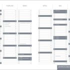 Kalenderübersicht für 2027. Feiertage wie Neujahr am 1. Januar und Ostern am 28. März sind markiert.