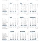 Jahresübersicht 2027, monatliche Kalendereinteilung, Wochen- und Arbeitstage, Feiertage am unteren Rand.