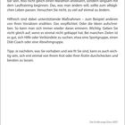 Texte geben Tipps zur Zielsetzung für 2027: realistische, machbare Gesundheitsziele, Unterstützung suchen, Beratung einholen.