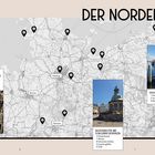 Der Norden. Küstenliebe: Norderney, Westerheversand, Weiße Wiek. Seemannsgarn: Laboe, Festspiele, Hafenbasar, Wilhelmstein. 

