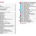 Inhaltsverzeichnis: Vorwort, Seite 3. Übersichtskarte, Seite 6. Top-Touren, Seite 8. Schwierigkeitskategorien, Seite 10.