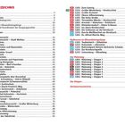 Inhaltsverzeichnis mit 58 Einträgen, darunter "Basteiaussicht" und "Großer Winterberg". Kategorien wie "Radtouren" sind auch enthalten.