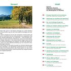 Vorwort, Inhalt: Vorwort 2, Allgemeine Hinweise 6, Tourist. Informationen 11, Das Wandergebiet im Überblick 14.