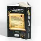 "Mach dich bereit für das Genre »Dark Romantasy RomCom!« Checkliste: Braut auswählen, dramatischen Auftritt planen."