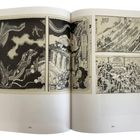 Seitenzahlen 180 und 181. Illustration: Links Drachen, rechts oben Landschaft, unten Menschenversammlung.
