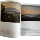 Links: "Wolfgang-Adam Töpffer, Blick auf Genfersee und Salève, um 1817." Rechts: "Maximilien de Meuron, Blick auf den Genfersee." Zwei Gemälde mit Landschaften.