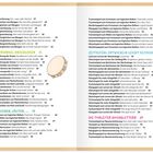 Inhalt: Kapitel- und Seitenangaben wie "Klangspiel zur Mengenerfassung: Ein-, zwei- oder dreimal 27". Illustration: Tamburin und Würfel.