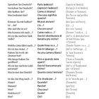 "Auf einen Blick. Wichtige Fragen. Deutsch-Italienisch Wörterliste mit Aussprachehinweisen."