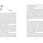 Kapitel zwölf, Grillenqual. Texte über technische Fortschritte bei der Grillenjagd. Illustrationen von Insekten.