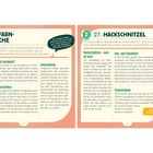 "26. Farnjauche" und "27. Hackschnitzel". Beschreibungen zu Anwendungen und Vorteilen im Garten. Tabellenformat, zweispaltig.