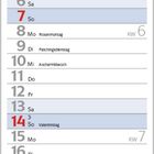 Kalenderblatt: Februar 2027, KW 5-8. Feiertage: Mariä Lichtmess, Rosenmontag, Faschingsdienstag, Aschermittwoch, Valentinstag.