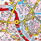 Stadtkarte mit Straßennamen: Eisenbahnstr., Betzenstr., Dudweilerstr., Schillerplatz; Highlights: E29, 16, 17, 18.