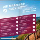"Die Marco Polo Bucketlist: Das musst du auf Elba erlebt haben. Eine Liste von 10 Erlebnissen, z.B. Kajak fahren, Wandern, und Schnorcheln. Im Hintergrund eine Küstenlandschaft."