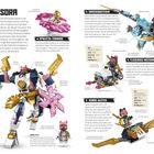 SORA: Elementarmeisterin der Technologie. ELEMENTAR-SORA: Rebelliert gegen das Imperium. Drachenelement, Mechs, Flugzeuge.