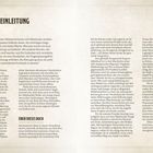Einleitung über das Häkeln als zeitlose Kunst und hilfreiche Tätigkeit für Abenteuer. Erwähnung von "Dungeons & Dragons Häkelbuch". Phrase "Über dieses Buch" leitet eine Zusammenfassung kreativer Ideen ein.
