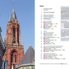 Inhalt: Punkte über Maastricht, wie "Die Stadt der Genießer" und "Maastricht entdecken" mit Sehenswürdigkeiten, bewertet mit Sternen.