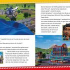 „Da seid ihr ja endlich!“, begrüßte Elvis die vier Freunde. Mandy fragt: „Was ist denn das für eine Überraschung?"