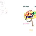 „Dieses Buch lesen &“ auf Karte. „Die Vorschul Profis“ auf Schild mit bunter Deko, „Wir sind die Großen in der Kita“.