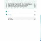 Inhaltsverzeichnis mit Themen zu Stressbewältigung in der Kita und Anhang. Seite 6 in blauem Design.